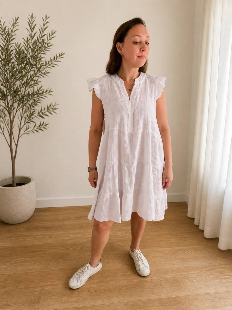 Vestido de verano de algodón