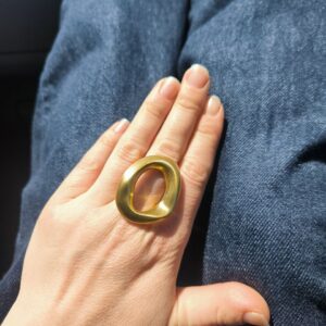 Anillo llamativo ajustable